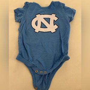UNC onesie. Like new. Size 3-6 months